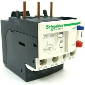 Schneider Electric - schneider LRD08 TeSys lrd - thermal protection relay - 2.5..4A - class 10A Schneider Electric - schneider LRD08 TeSys lrd - thermal protection relay - 2.5..4A - class 10A