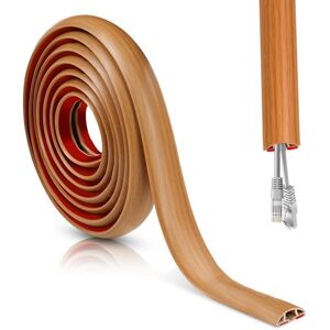 TEHTUY Self-adhesive floor cable grommet 3m x 5cm. Flexible PVC floor cable grommet. Floor cable protection for offices, concerts, etc. Cable protection and TEHTUY Self-adhesive floor cable grommet 3m x 5cm. Flexible PVC floor cable grommet. Floor cable protection for offices, concerts, etc. Cable protection and