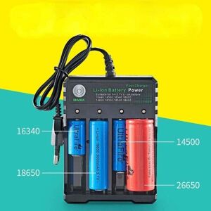 SNQ Universal Smart Battery Charger for 18650 18500 18350 17670 17500 16340 14500 10440 20700 21700 22650 26650 3.7V Li-Ion Ni-MH - AAA AA Batteries. SNQ Universal Smart Battery Charger for 18650 18500 18350 17670 17500 16340 14500 10440 20700 21700 22650 26650 3.7V Li-Ion Ni-MH - AAA AA Batteries.