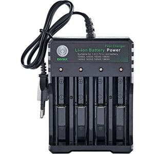 Odipie - Universal Smart Battery Charger for 18650 18500 18350 17670 17500 16340 14500 10440 20700 21700 22650 26650 3.7V Li-Ion ni-mh – aaa aa Odipie - Universal Smart Battery Charger for 18650 18500 18350 17670 17500 16340 14500 10440 20700 21700 22650 26650 3.7V Li-Ion ni-mh – aaa aa