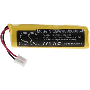 VHBW Dräger 8326186, 8326856 Gas Detector Battery - Non-rechargeable Lithium 2700mAh VHBW Dräger 8326186, 8326856 Gas Detector Battery - Non-rechargeable Lithium 2700mAh