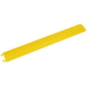vidaXL Yellow Cable Protectors 2 pcs 98.5 cm - Cable Protectors vidaXL Yellow Cable Protectors 2 pcs 98.5 cm - Cable Protectors
