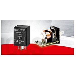 Wurth - Würth X08057 - Relay Nano iccs 24V S2 - vcc pin 30 - ICS-94663 - black Wurth - Würth X08057 - Relay Nano iccs 24V S2 - vcc pin 30 - ICS-94663 - black