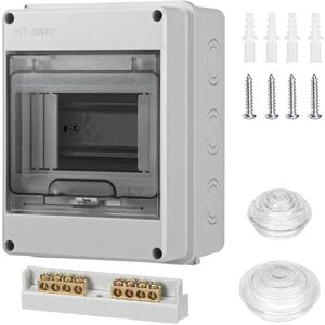 YS-YALOTRS Waterproof Electrical Enclosure,IP65 with 1 row of 5 modules,electrical panel,outdoor waterproof electrical enclosure,for gardens or outdoor spaces, YS-YALOTRS Waterproof Electrical Enclosure,IP65 with 1 row of 5 modules,electrical panel,outdoor waterproof electrical enclosure,for gardens or outdoor spaces,