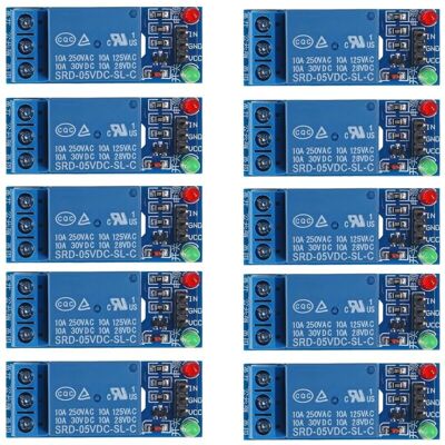 YS-YALOTRS 10pcs 5V 1 Channel Low Level Trigger Expansion Plate Load Controlled Switch Module for Household Appliance Control YS-YALOTRS 10pcs 5V 1 Channel Low Level Trigger Expansion Plate Load Controlled Switch Module for Household Appliance Control
