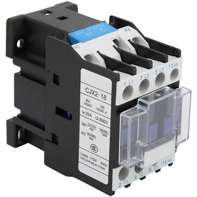 SNQ CJX2-1810 (AC) Industrial Rail Mount Contactor SNQ CJX2-1810 (AC) Industrial Rail Mount Contactor