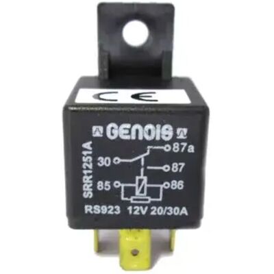 GENOVÉS Relé 5 terminales 12V 20/30A - Relay GENOVÉS Relé 5 terminales 12V 20/30A - Relay