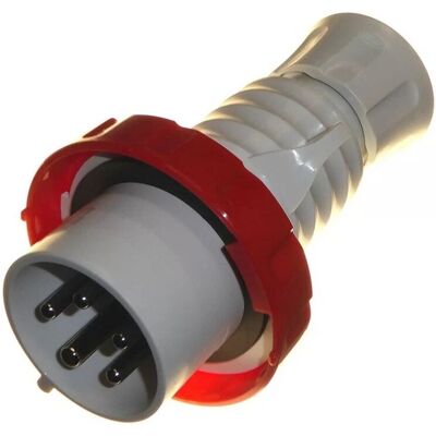 Gewiss GW60042H Connector - 3P+N+T - Gray - IP66/67/68/69 - 32A - Recto wiring Gewiss GW60042H Connector - 3P+N+T - Gray - IP66/67/68/69 - 32A - Recto wiring