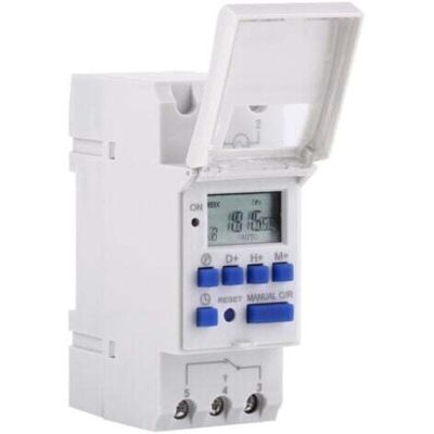 SNQ LCD Digital Timer, AC 220V Rail Mounted Timer, 16 Switching Groups, LCD Weekly Programmable Time Switch, Time Relay SNQ LCD Digital Timer, AC 220V Rail Mounted Timer, 16 Switching Groups, LCD Weekly Programmable Time Switch, Time Relay