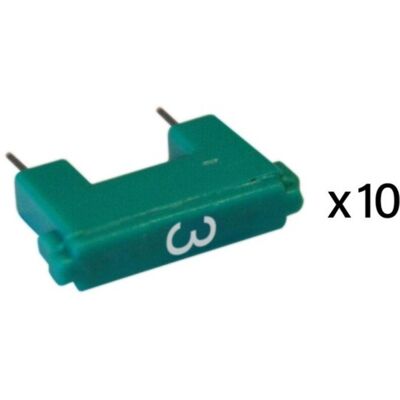 Legrand 049203 Configuration jumpers No. 3 for Bticino MyHome Up BUS system Set of 10 Legrand 049203 Configuration jumpers No. 3 for Bticino MyHome Up BUS system Set of 10