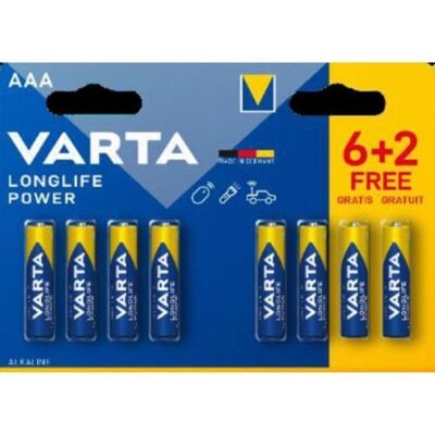 Varta LR6 AAA 1.5V High Energy Battery - Batteries Varta LR6 AAA 1.5V High Energy Battery - Batteries
