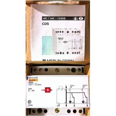 Merlin Gerin - 15908 Single-phase contactor Cds Merlin Gerin - 15908 Single-phase contactor Cds