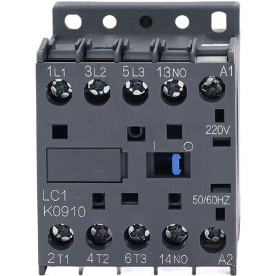 TEHTUY Mini AC Contactor, 9A AC Contactor Switch 1 Normally Open K Type Electrical Contactor PC Flame Enclosure Circuit Switch, Contactors TEHTUY Mini AC Contactor, 9A AC Contactor Switch 1 Normally Open K Type Electrical Contactor PC Flame Enclosure Circuit Switch, Contactors