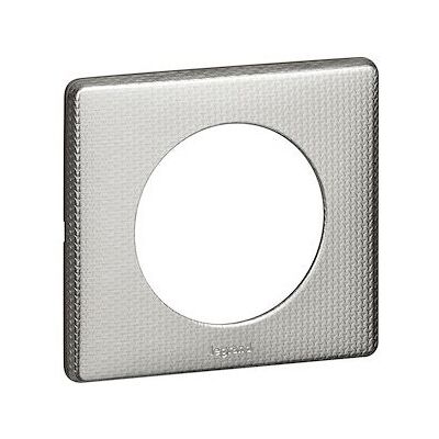 Legrand Finish Plate for CELIANE Socket - Aluminum Snake Legrand Finish Plate for CELIANE Socket - Aluminum Snake