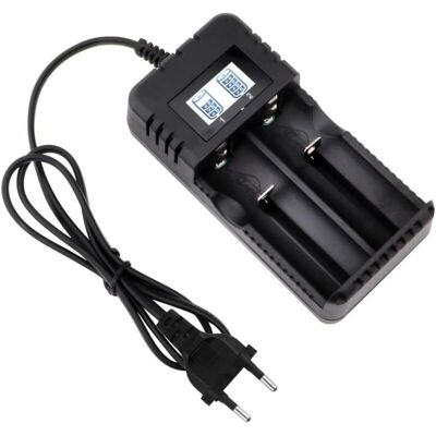 OEM 18650 Battery Charger Universal Intelligent Fast Charging 2 Slots Head With Lcd Display Compatible With A Variety Of 3.7v 266 Li-ion Batteries OEM 18650 Battery Charger Universal Intelligent Fast Charging 2 Slots Head With Lcd Display Compatible With A Variety Of 3.7v 266 Li-ion Batteries