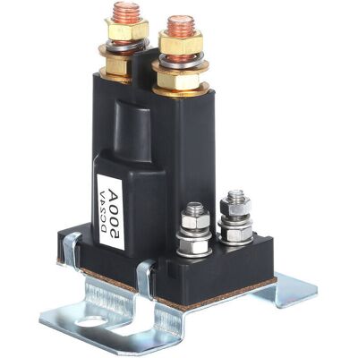 Linghhang - Portable 24V 500A High Continuous Current Dual Relay Battery Isolator Forklift Motor Contactor Start Type Linghhang - Portable 24V 500A High Continuous Current Dual Relay Battery Isolator Forklift Motor Contactor Start Type