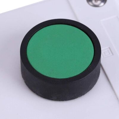 TEHTUY Push button, door release control button, weatherproof green push button switch, single-button control box, for door opener TEHTUY Push button, door release control button, weatherproof green push button switch, single-button control box, for door opener