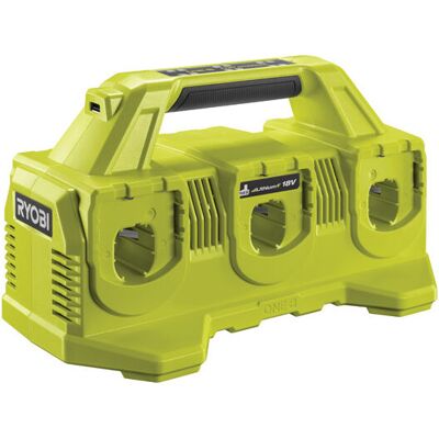 One+ 6-Port Fast Charger 18v RC18640 - Ryobi One+ 6-Port Fast Charger 18v RC18640 - Ryobi