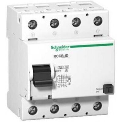 Schneider Electric Schneider 16752 RCCB ID residual current circuit breaker - 4P - 40 A - class B 30 mA Schneider Electric Schneider 16752 RCCB ID residual current circuit breaker - 4P - 40 A - class B 30 mA