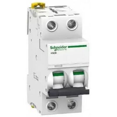 Schneider Electric A9F76220 20A Acti9 iC60N 2P B - Circuit Breaker Schneider Electric A9F76220 20A Acti9 iC60N 2P B - Circuit Breaker