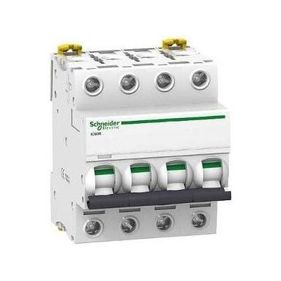 Schneider Electric A9F93410 4-pole 10A Circuit Breaker - Circuit Breaker Schneider Electric A9F93410 4-pole 10A Circuit Breaker - Circuit Breaker