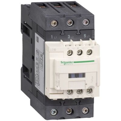 Schneider Electric - Schneider LC1D50AFE7 TeSys LC1D - contactor - 3P - AC-3 440V - 50A - coil 115Vac Schneider Electric - Schneider LC1D50AFE7 TeSys LC1D - contactor - 3P - AC-3 440V - 50A - coil 115Vac