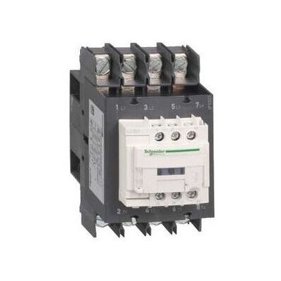 Schneider Electric - LC1DT80ABD Contactor - 80A, 24V DC, 4P - AC-1 Schneider Electric - LC1DT80ABD Contactor - 80A, 24V DC, 4P - AC-1