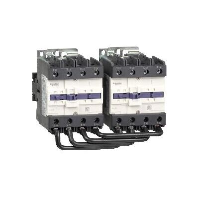 Schneider - LC2D80004V7 Reversing contactor TeSys LC2D 4P AC1 440V 125 a Coil 400V ac Schneider - LC2D80004V7 Reversing contactor TeSys LC2D 4P AC1 440V 125 a Coil 400V ac