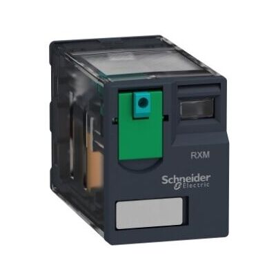Schneider Electric Relay - 24V DC, 4-Pole, 3A, Compact - Power Relay Schneider Electric Relay - 24V DC, 4-Pole, 3A, Compact - Power Relay
