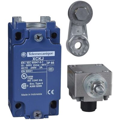 Schneider Electric Telemechanical Sensors XCKJ10513 XCKJ - Position ID - metal roller lever - 1NO+1NC - brusque - PG13 Schneider Electric Telemechanical Sensors XCKJ10513 XCKJ - Position ID - metal roller lever - 1NO+1NC - brusque - PG13