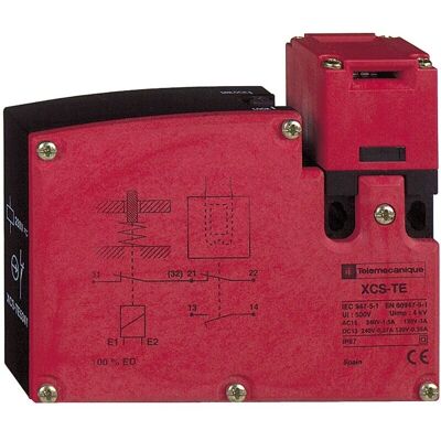 Schneider Electric Telemechanical Sensors XCSTE5311 Preventa XCS-TE - plastic security lock inter. of position - 1O+1F 24V - 2xPg11 Schneider Electric Telemechanical Sensors XCSTE5311 Preventa XCS-TE - plastic security lock inter. of position - 1O+1F 24V - 2xPg11