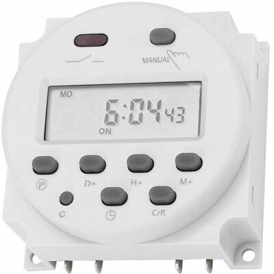 Mumu - Timer Switch, 12V dc 16A lcd Digital Programmable Electronic Timer Relay lcd Digital Microscope Microcontroller Timer Switch Mumu - Timer Switch, 12V dc 16A lcd Digital Programmable Electronic Timer Relay lcd Digital Microscope Microcontroller Timer Switch
