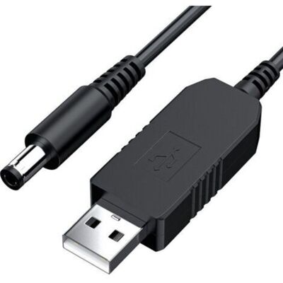 MCBOSON USB 5V to 12V DC Cable, 5V to 12V DC Voltage Step-Up Converter Cable, 3ft USB Power Cord with DC 5.5 x 2.1mm, 5.5 x 2.5mm Plug for Fans, LED Lamps, MCBOSON USB 5V to 12V DC Cable, 5V to 12V DC Voltage Step-Up Converter Cable, 3ft USB Power Cord with DC 5.5 x 2.1mm, 5.5 x 2.5mm Plug for Fans, LED Lamps,