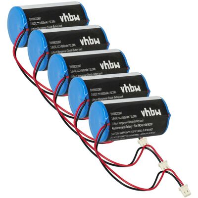 Vhbw 5x Battery Replaces Visonic 0-9912-K, ER34615M - Alarm System Battery Vhbw 5x Battery Replaces Visonic 0-9912-K, ER34615M - Alarm System Battery