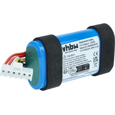 Vhbw - Battery compatible with jbl Charge 6 Loudspeaker (5000 mAh, 7.2 v, Li-Ion) Vhbw - Battery compatible with jbl Charge 6 Loudspeaker (5000 mAh, 7.2 v, Li-Ion)