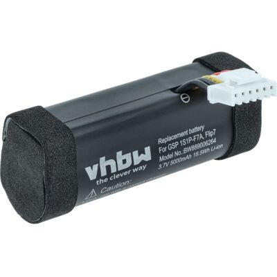 Vhbw - Battery compatible with jbl Flip 7 Loudspeaker (5000 mAh, 3.7 v, Li-Ion) Vhbw - Battery compatible with jbl Flip 7 Loudspeaker (5000 mAh, 3.7 v, Li-Ion)