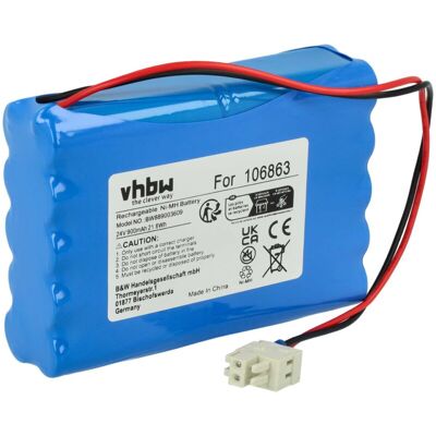 Vhbw - Geze Battery Replacement 24V 0.9Ah NiMH - Sliding Gate Vhbw - Geze Battery Replacement 24V 0.9Ah NiMH - Sliding Gate