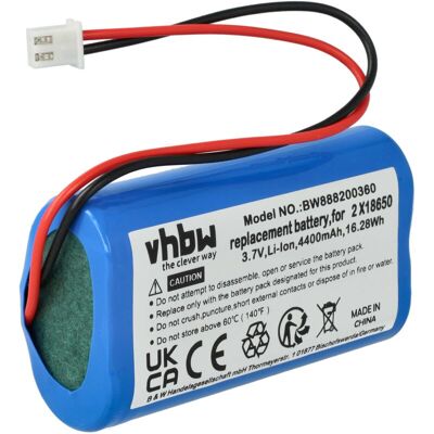VHBW - 4508401 - 4400mAh 3.7V - Li-ion - Battery VHBW - 4508401 - 4400mAh 3.7V - Li-ion - Battery