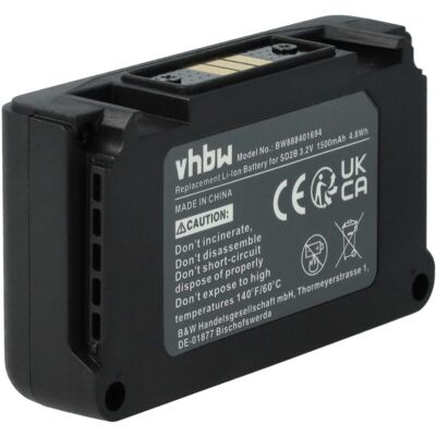 vhbw Battery compatible with Sony Mamen MD2, URX-P40, URX-P41D, UTX-B40 Digital Wireless System (1500mAh, 3.2 V, Li-Ion) vhbw Battery compatible with Sony Mamen MD2, URX-P40, URX-P41D, UTX-B40 Digital Wireless System (1500mAh, 3.2 V, Li-Ion)