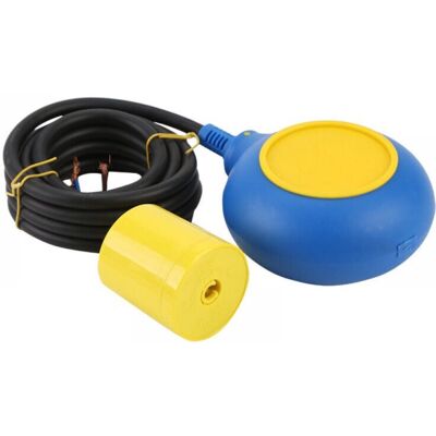 Cyslmuk - Water Level Sensor, 220V 16A Liquid Level Control Contactor Float Switch for Water Supply, 5m Cyslmuk - Water Level Sensor, 220V 16A Liquid Level Control Contactor Float Switch for Water Supply, 5m