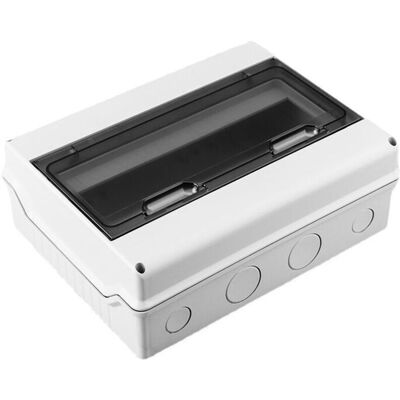 ODIPIE Waterproof Electrical Box, IP65 12 modules Electrical Circuit Breaker Box, Waterproof Outdoor Electrical Box, Control Cabinet, Junction Box for ODIPIE Waterproof Electrical Box, IP65 12 modules Electrical Circuit Breaker Box, Waterproof Outdoor Electrical Box, Control Cabinet, Junction Box for