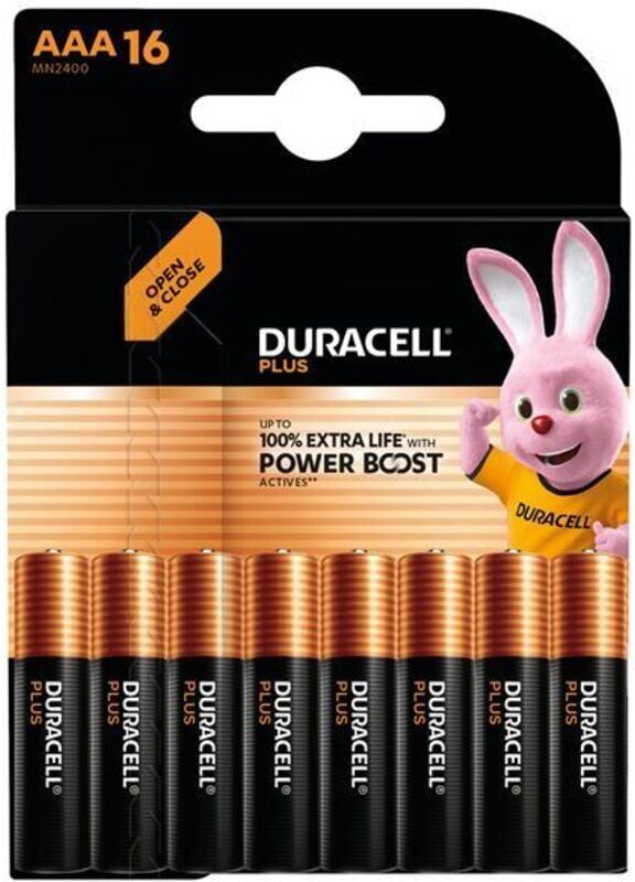 Duracell - S30950 aaa Cell Plus with Power Boost Batteries (Pack 16) DURAAAPB16