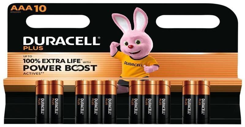 Duracell - S30949 aaa Cell Plus with Power Boost Batteries (Pack 10) DURAAAPB10