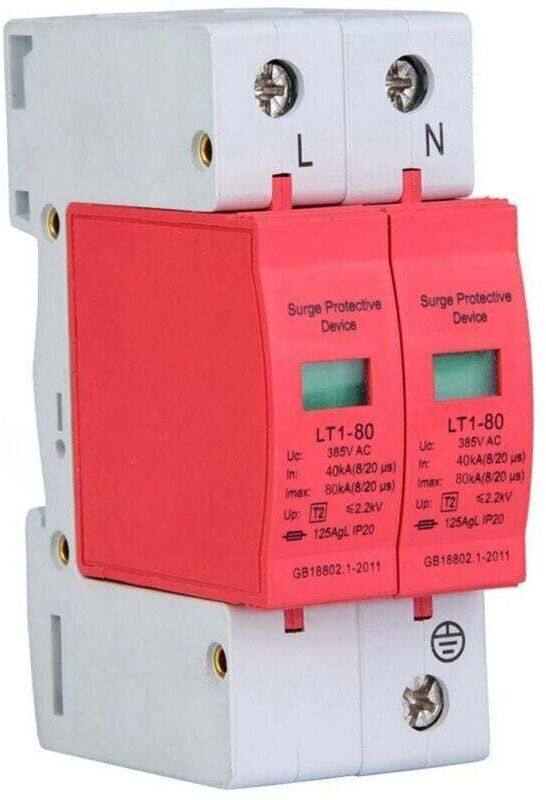YMYNY Lightning protection ac surge protector 2p (2p80ka) mumu
