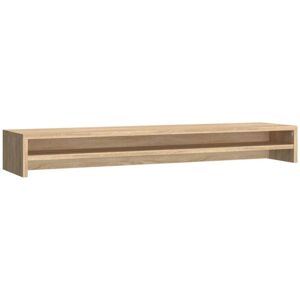 Monitor Stand Sonoma Oak 100x24x13 cm Engineered Wood Vidaxl Monitor Stand Sonoma Oak 100x24x13 cm Engineered Wood Vidaxl