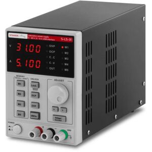 Stamos - Bench Laboratory Power Supply Benchtop Usb 4 Memory Spaces 0-30V 0-5 a Dc 250W