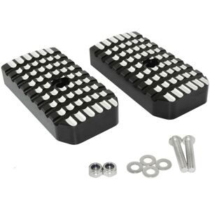 WOOSIEN Driver Footrests Foot Enlarge Extension Pedal For Rebel 300 500 Cmx300 Cmx500 Black