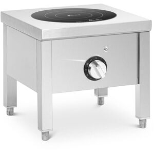 ROYAL CATERING Free-standing induction hob Induction hotplate with 5000 w stainless steel
