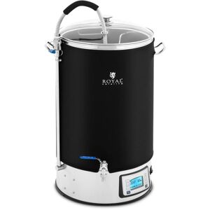 ROYAL CATERING Mash Tun - with Insulation Home Brewing Equipment 60 L Stainless Steel 3000 W