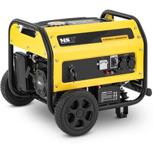 MSW - Petrol generator - 2700 w - 230 v ac / 12 v dc - tank 15 l - manual start/electric Emergency power generator Power generator